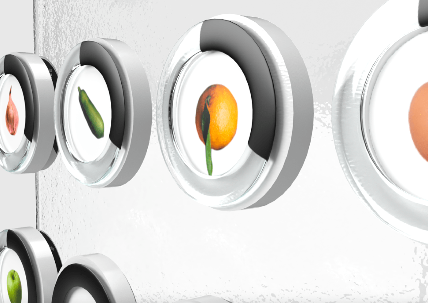 augmented reality Interface kitchen smart fridge ux