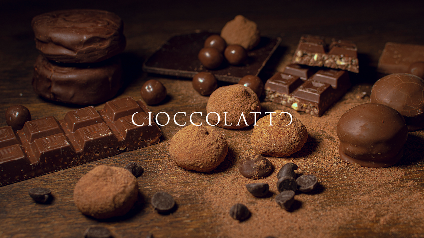 CIOCCOLATTO branding  marca logo chocolate Doce artesanal loja empresa Logotipo