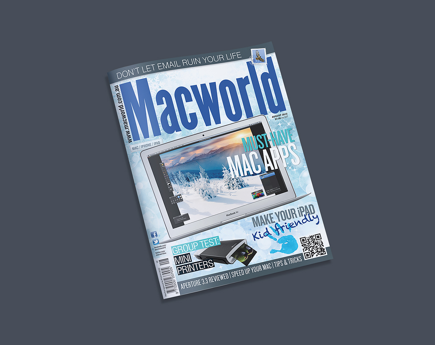Macworld  australia  Magazine   editorial design  editorial  apple  Technology  Marlo Guanlao