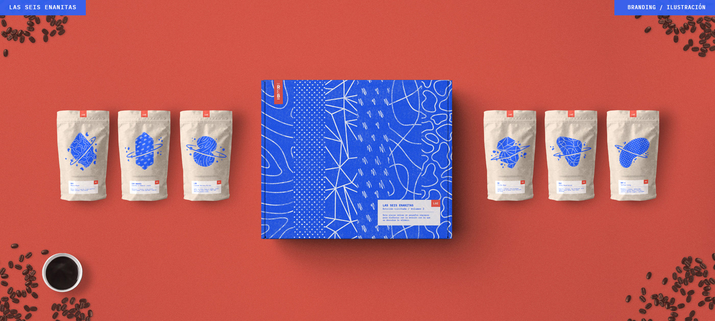 asteroide brand branding  cafe Coffee colombia gifs hands ILLUSTRATION  Packaging