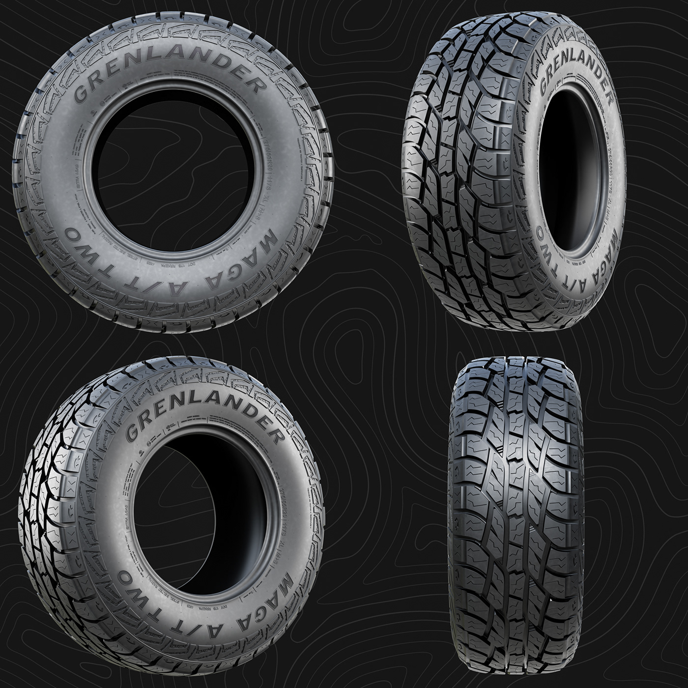 automotive   CGI Tire tyre wheel 3d modeling 3D CG