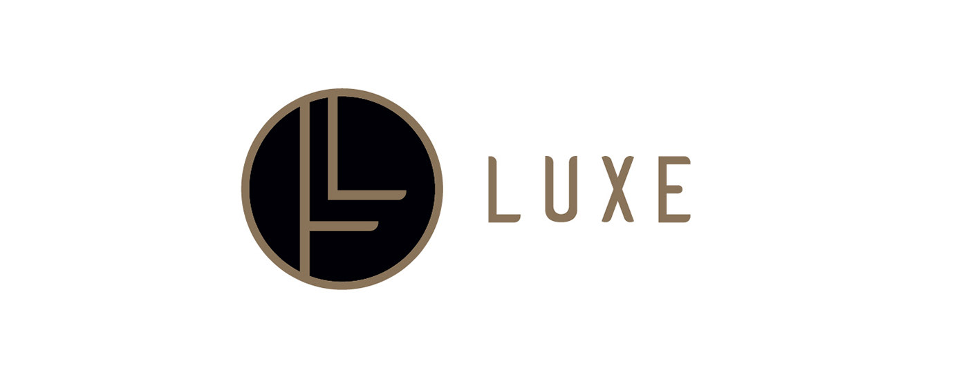 Lux luxe Hair Salon ottawa rebranding branding  branding mockup art deco Fashion  makeup