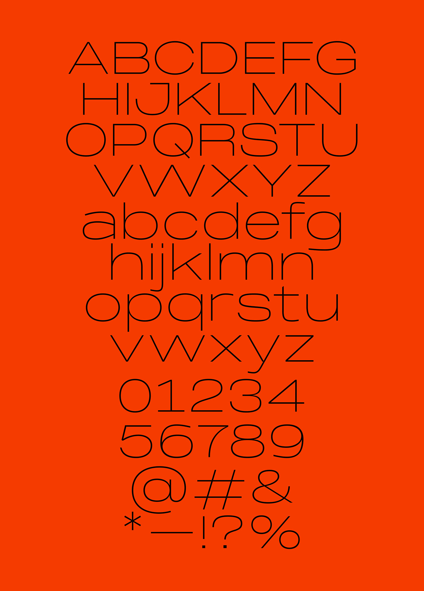 bold Brutalist Display font Free font orange sans serif type Typeface typography  