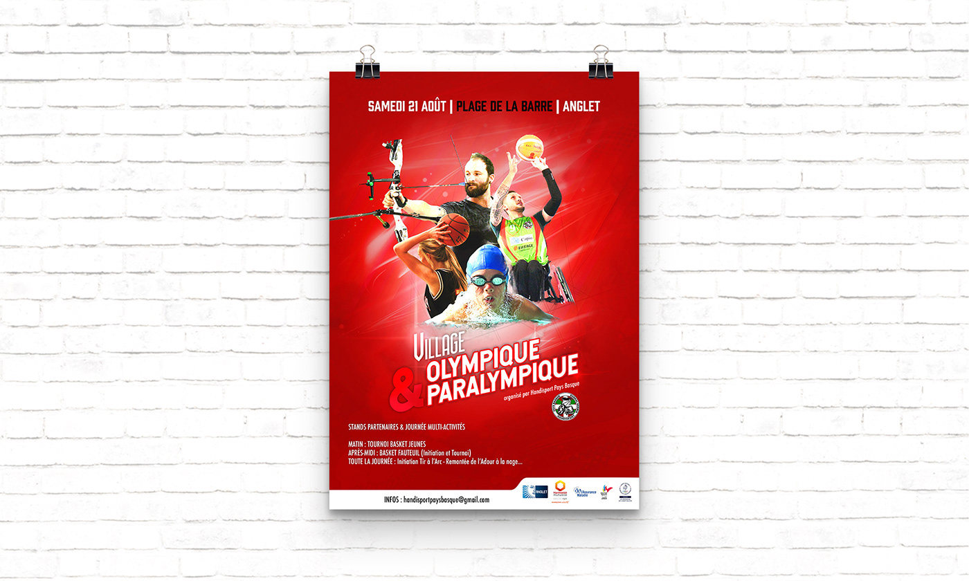 Advertising  affiche basketball communication visuelle design design graphique flyer marketing   sports Sports Design