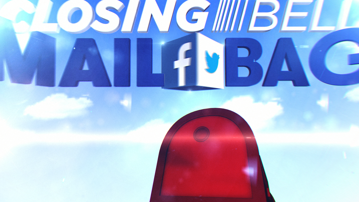 motion graphics  broadcast cinema 4d social media twitter facebook mail e-mail Closing Bell television