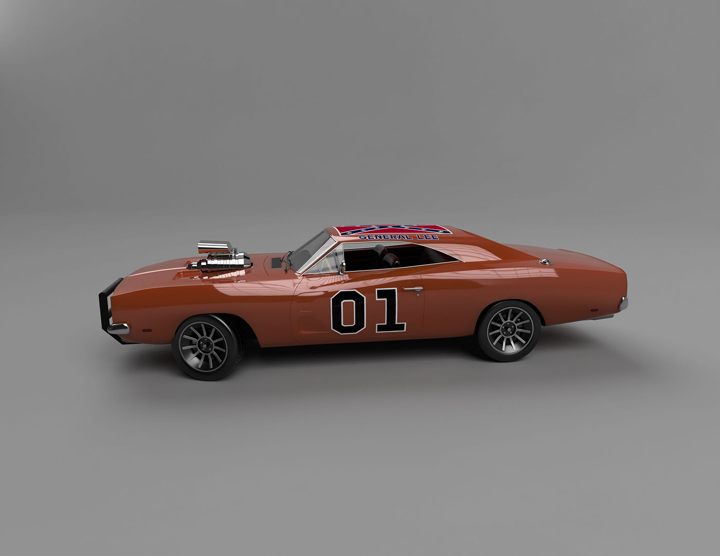 Fusion360 dodge charger