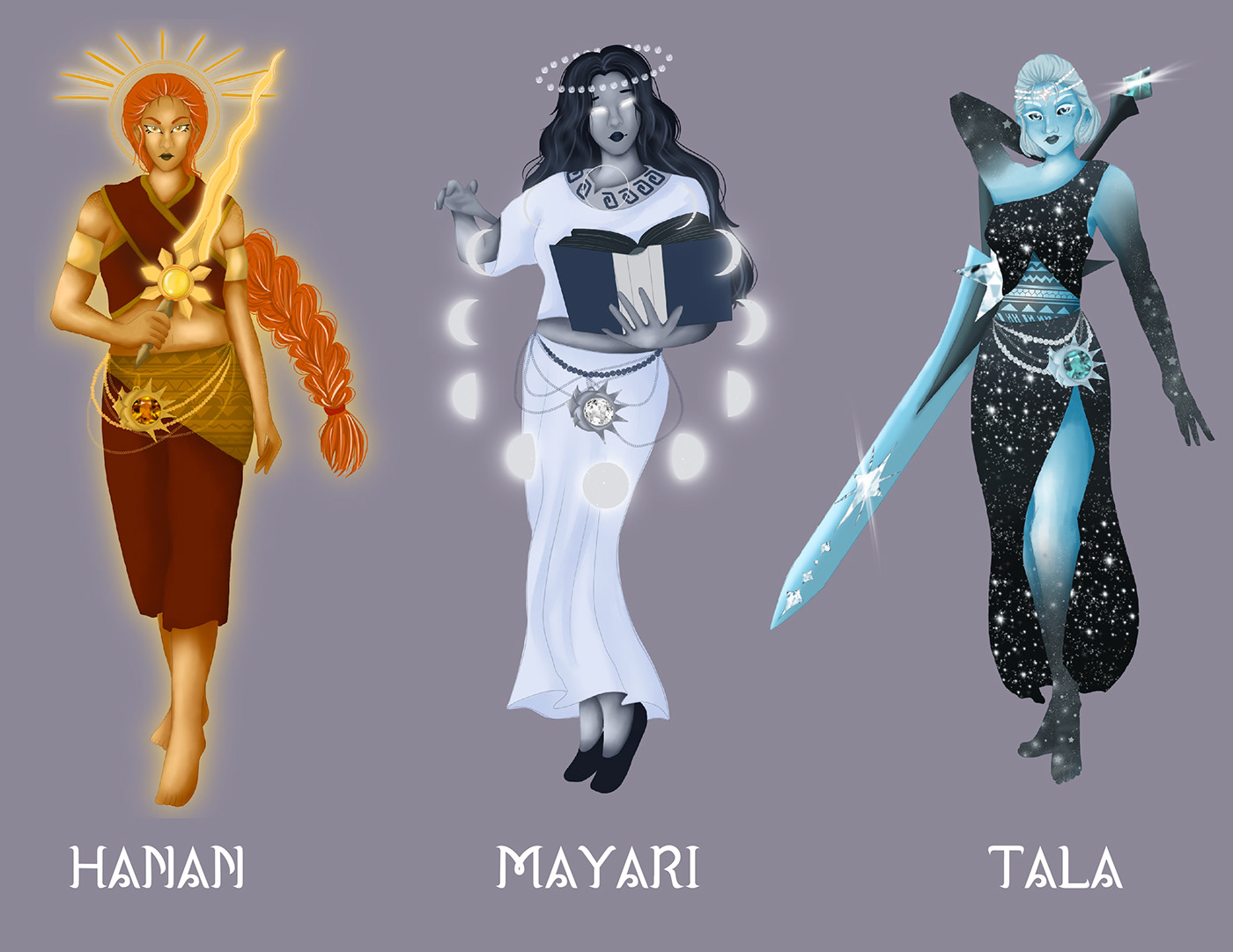 goddesses hanan Mayari  mythology philippines Tala