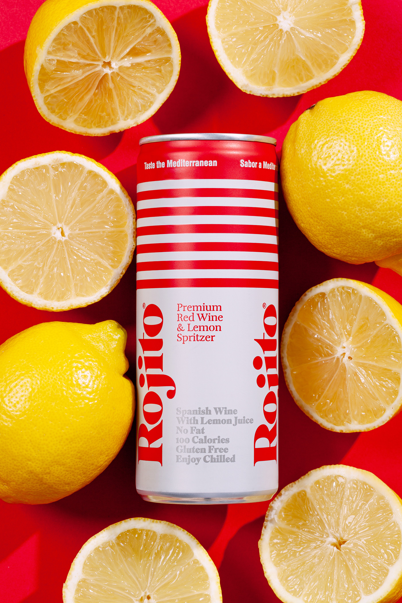 beverage lemon wine spain Spritzer alcohol branding  juice Packaging red