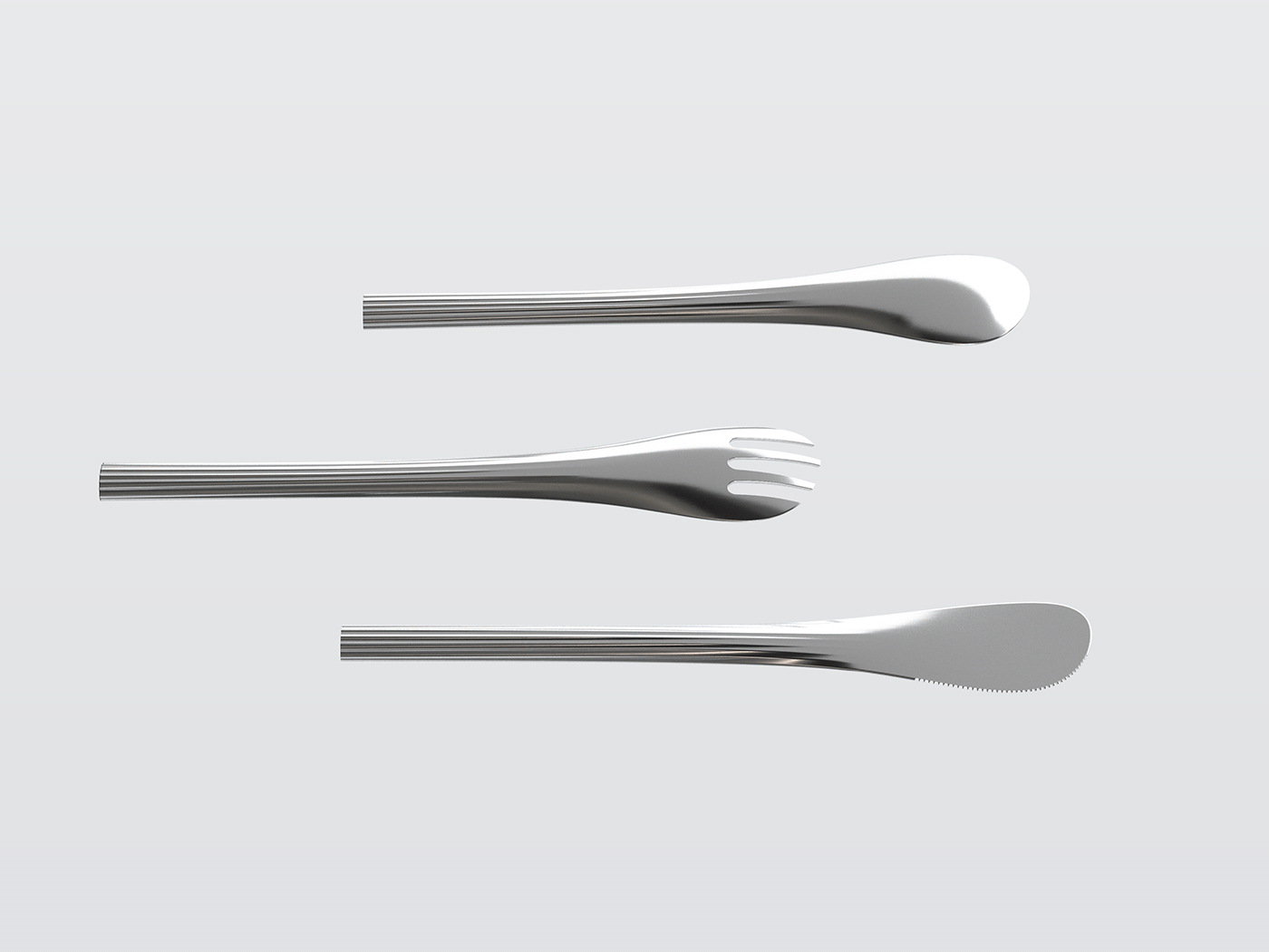 biomimicry craft craftsmanship cutlery cutlery design fork Knift product design  spoon tableware