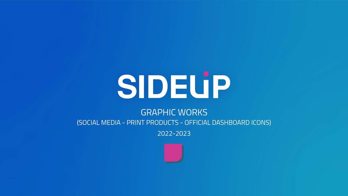 sideup graphicworks Socialmedia print products SIDEUPARABIA graphic design  UI/UX icons icon set