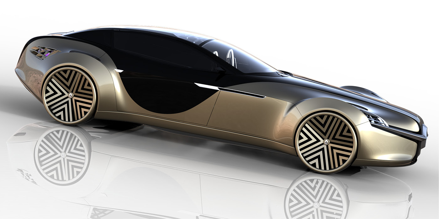 daniel platek renault artdeco concept car