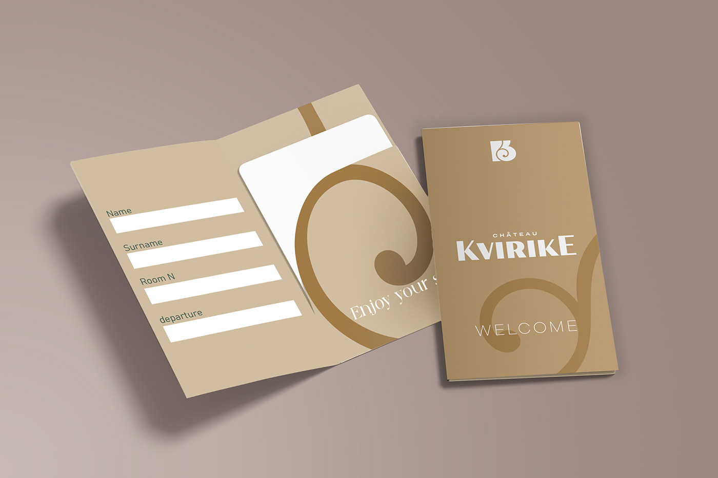 Mockup hotel Keycard design brand identity graphic design  adobe illustrator designer graphic keycardholder