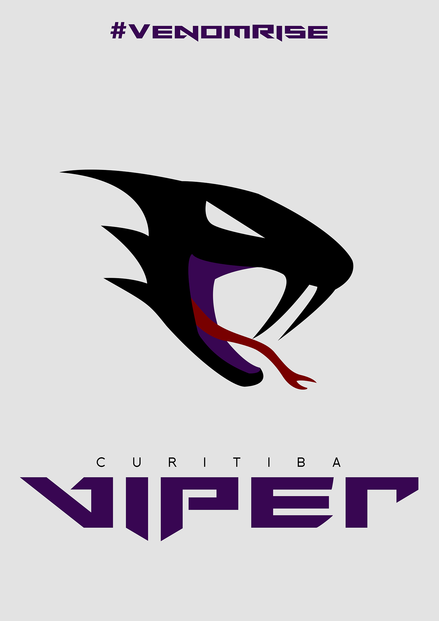 overwatch  E-Sport Viper Curitiba purple team