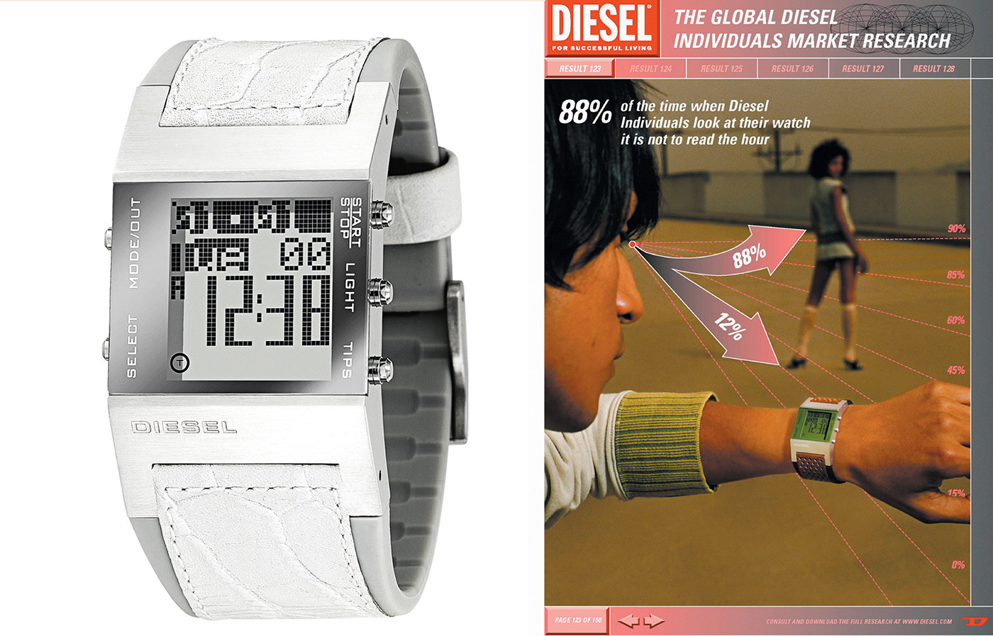 Diesel watch Watches accessories
