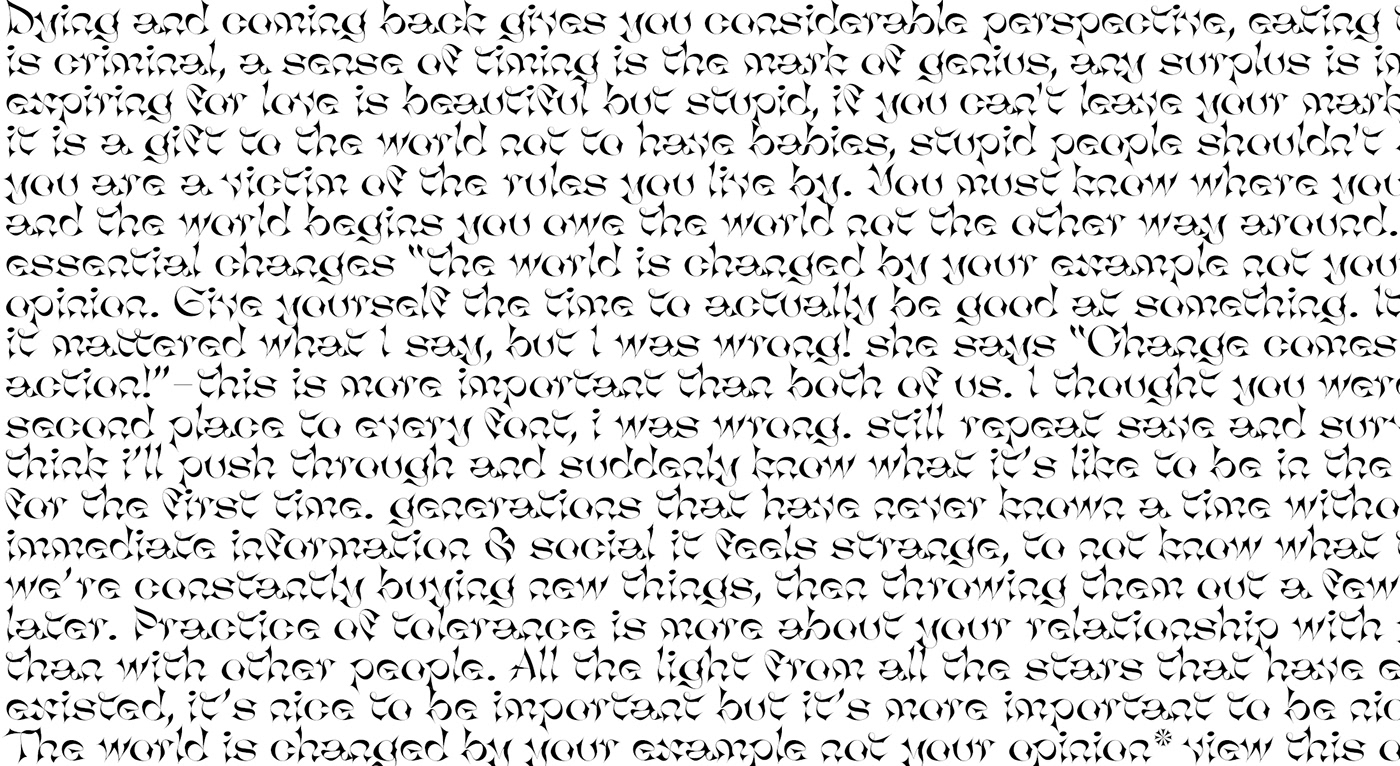 GoliaGolia type design typography   lettering font type glyphs Sharp chrome 3D text
