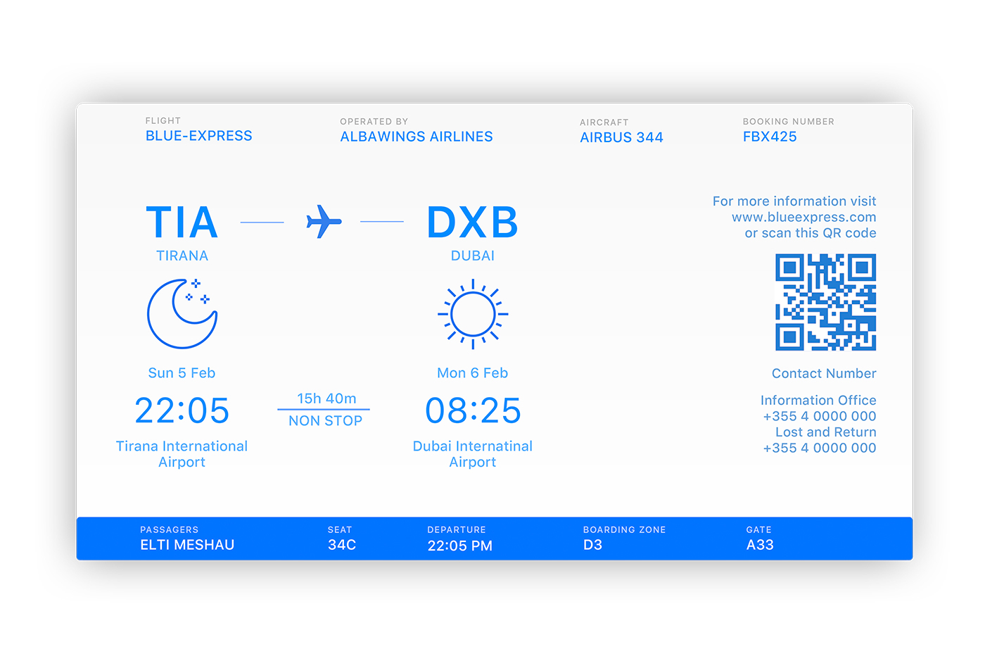 flight-ticket-on-behance