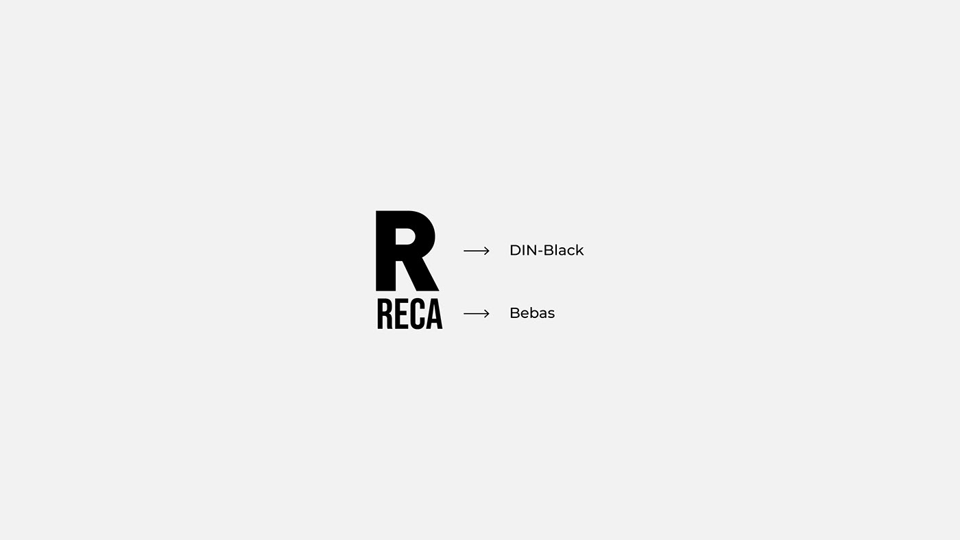 Illustrator logos Logotype rebranding visual identity école Reca