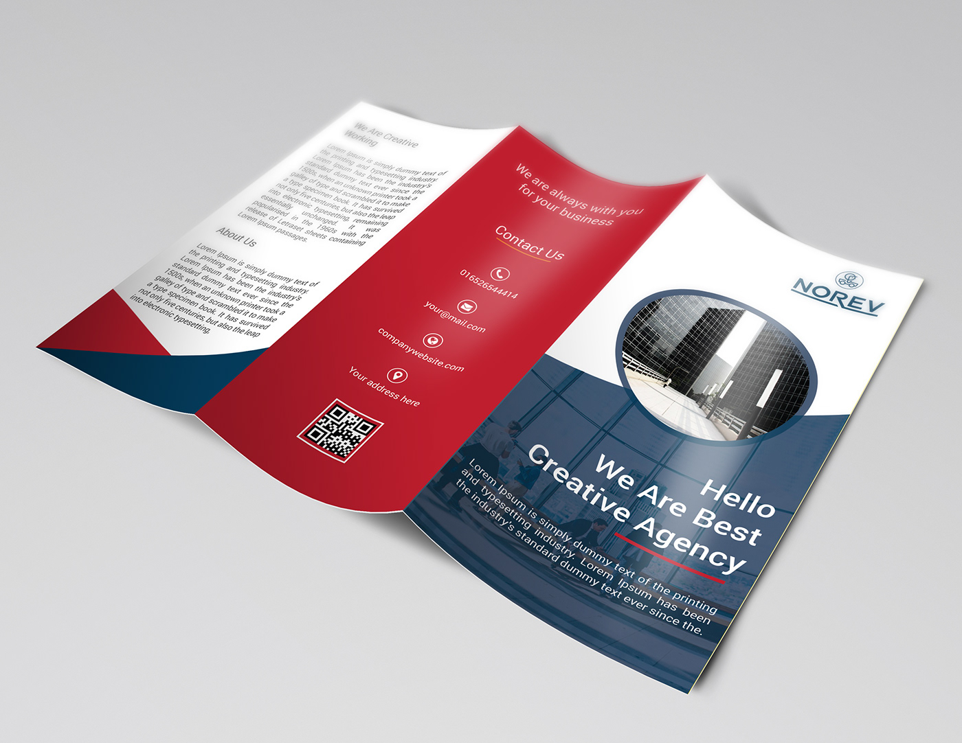Advertising  agency branding  brochure business clean company corporate creative customisable