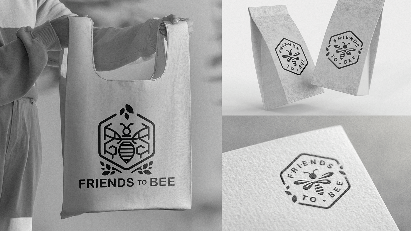 logo brand identity Logo Design Logotype Brand Design beekeeping bee honey logos identity