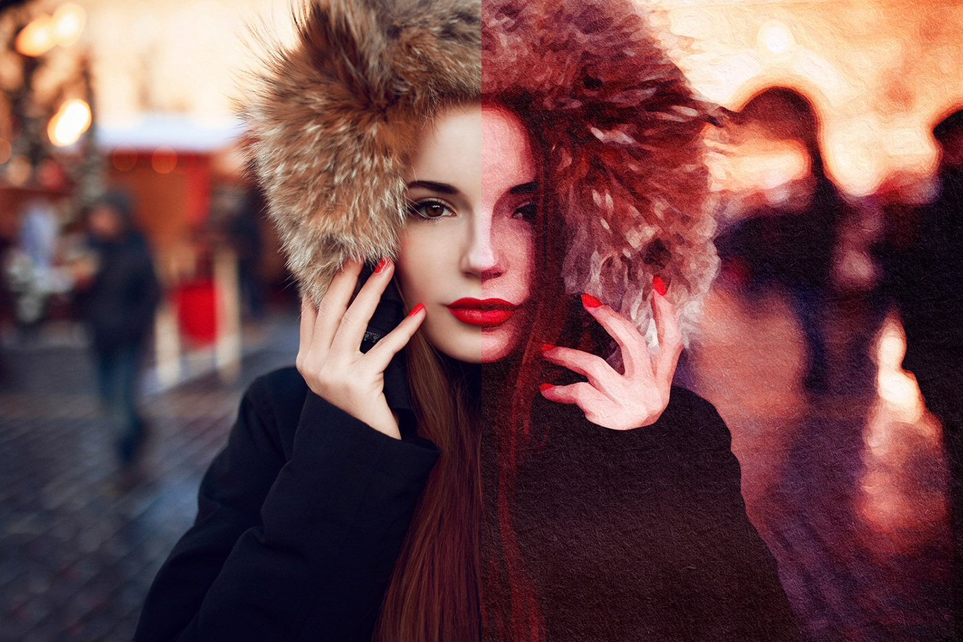 06 Painting Effect Photos - $4 on Behance