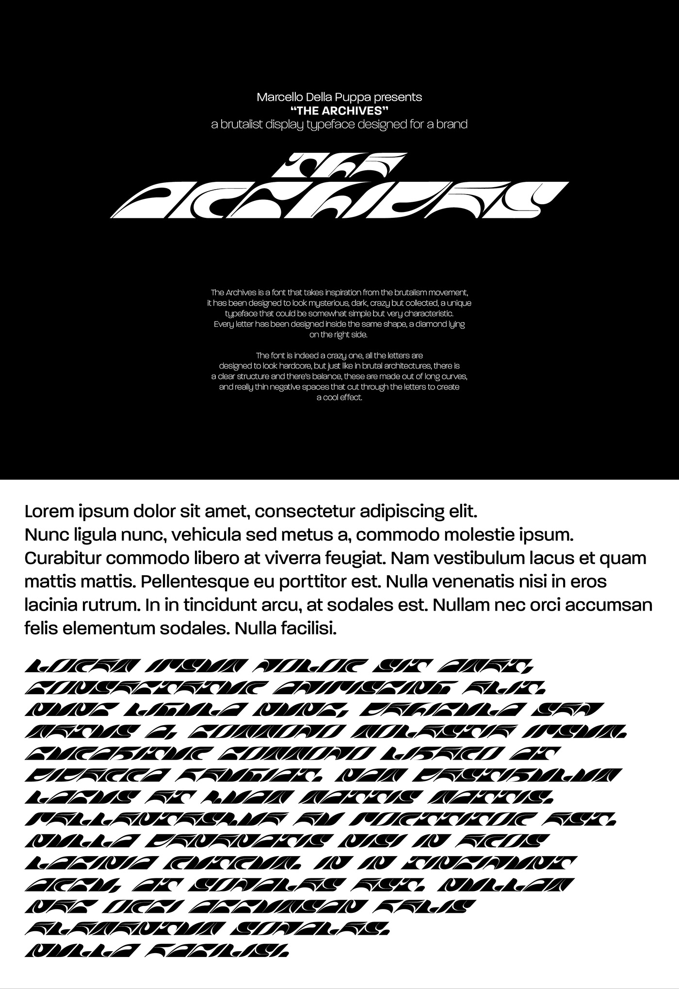 Advertising  brand identity Brutalism font free lettering letters type Typeface typography  
