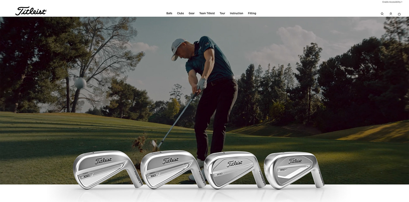 golf Product Photography 3D CGI studio lighting sports Titleist rendering vray Irons