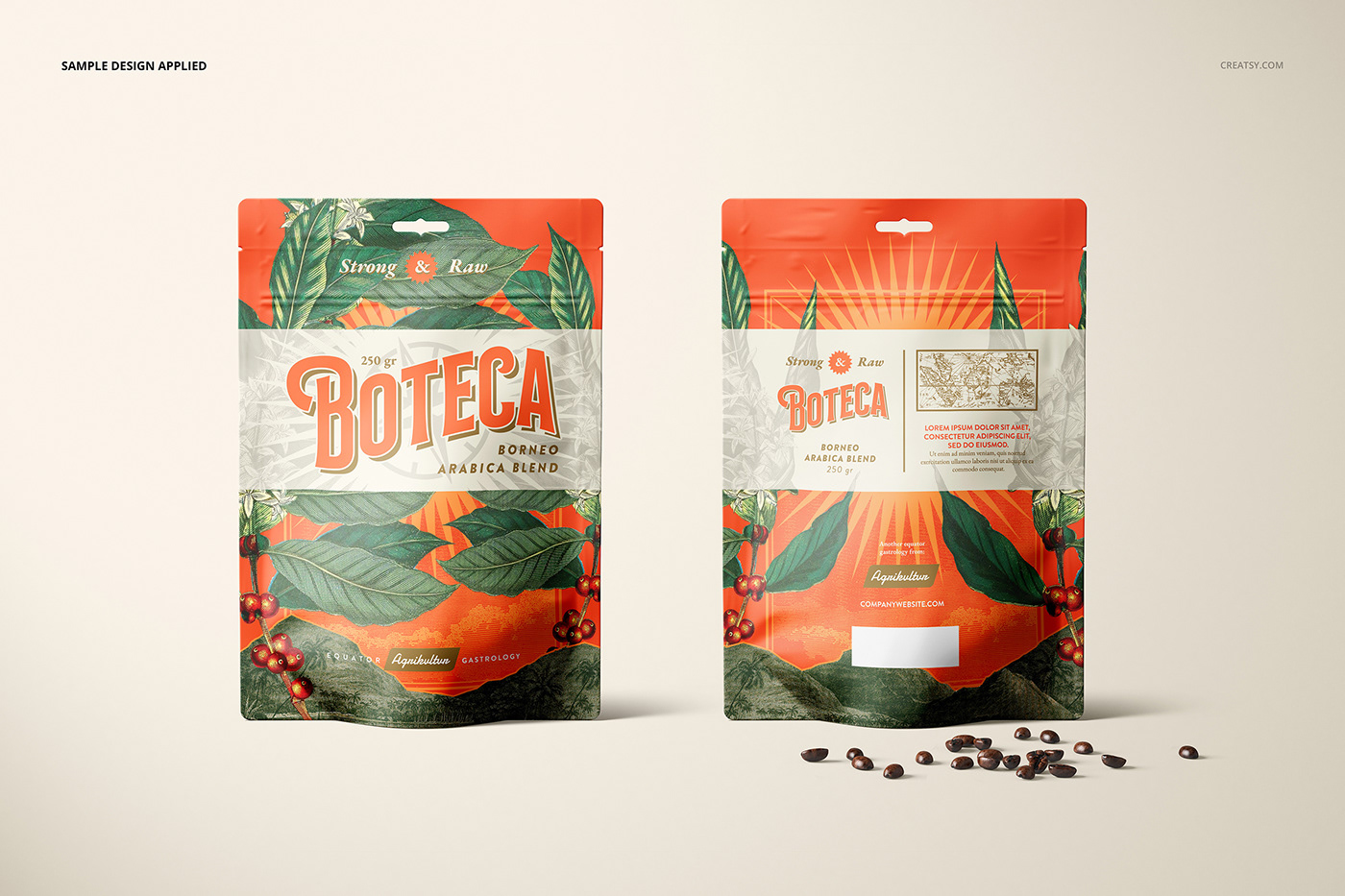 bag Coffee doypack mock-up Mockup mockups Packaging pouch tea template