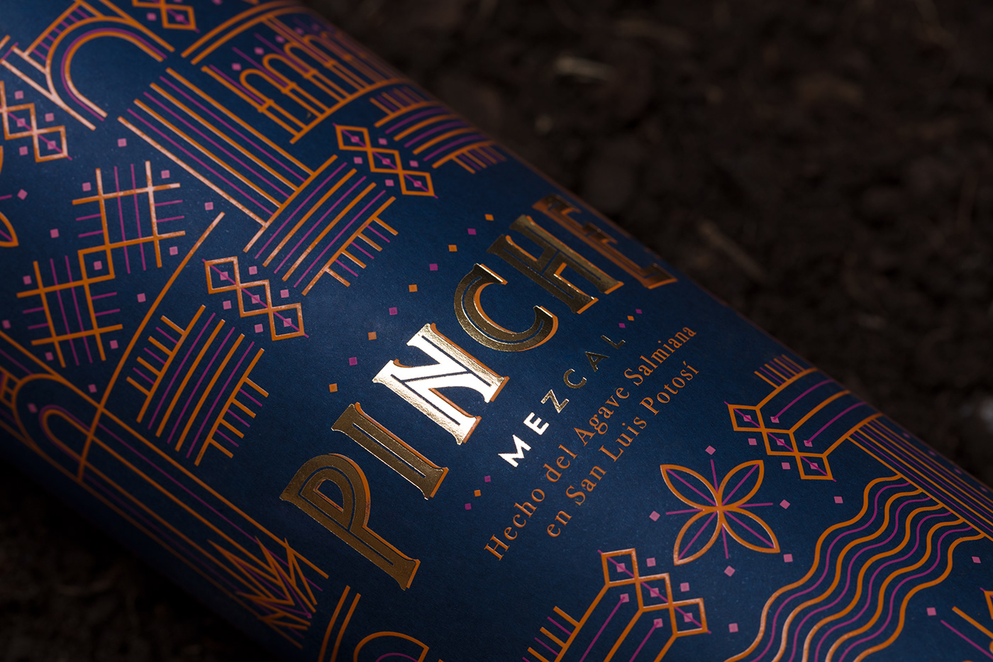 mezcal design Label Packaging pinche graphic design  mexico bottle agave