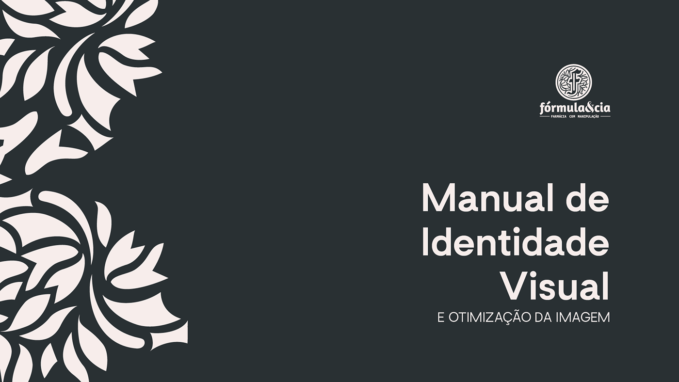 branding  guideline ID package Pharma visual identity