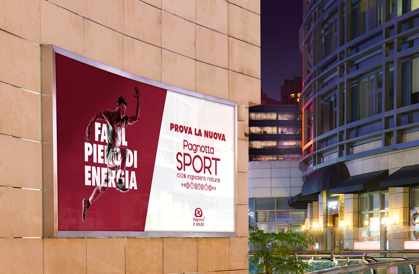 Advertising  billboard creative graphic design  art direction  sport