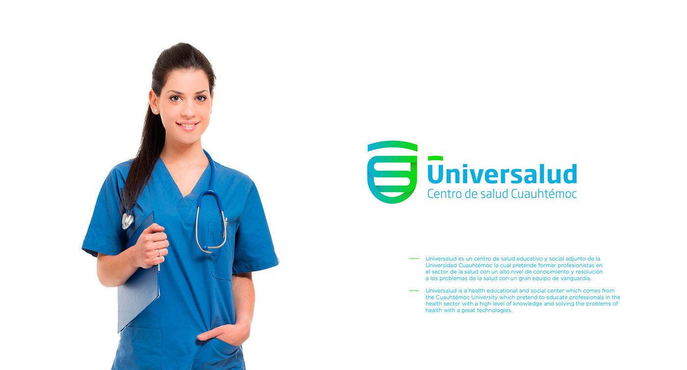 brand Education Health Icon marks University logo monogram doctor