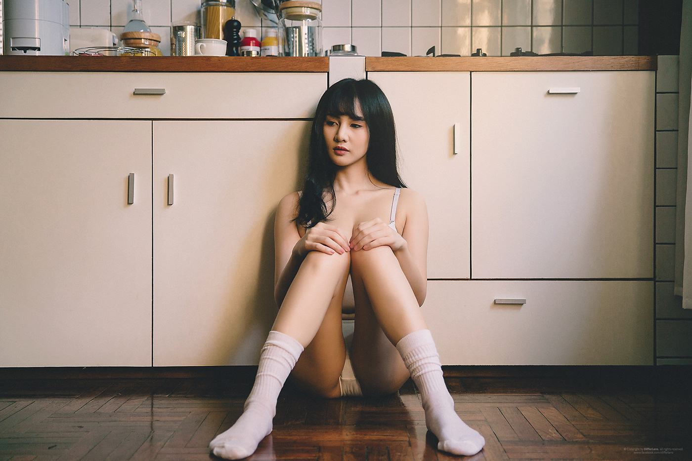 sexy girl japan underwear studio White Beautiful pretty cooking school