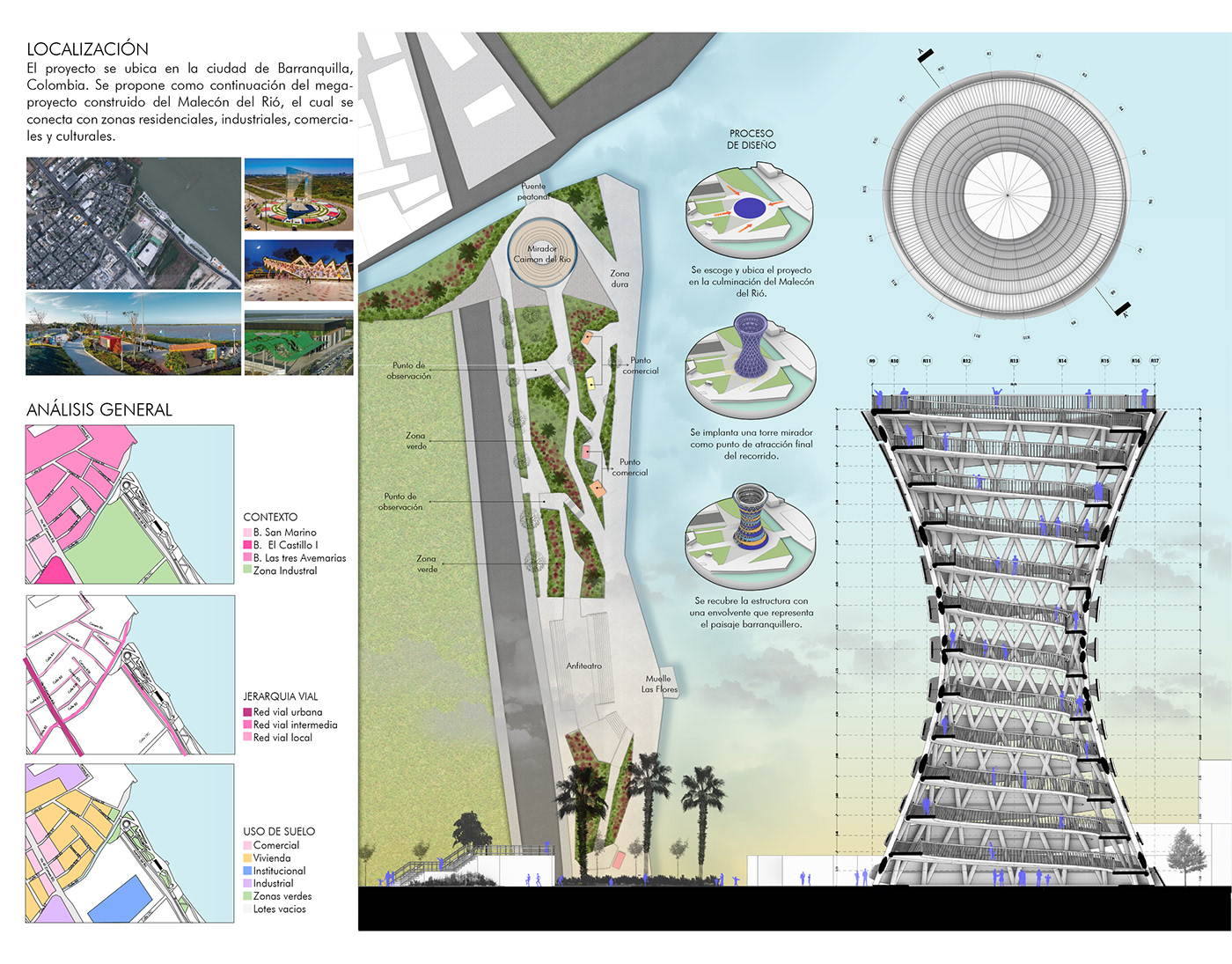 3D architecture arquitectura diseño Mirador Render visualization