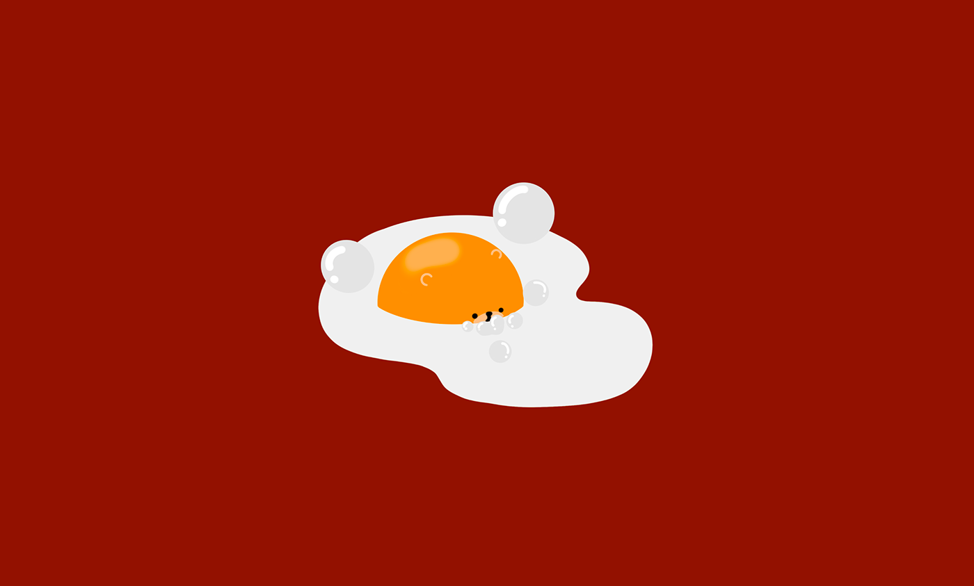 Character Drawing  egg egg illustration funny ILLUSTRATION  vegetable wallpaper Worry 캐릭터 디자인