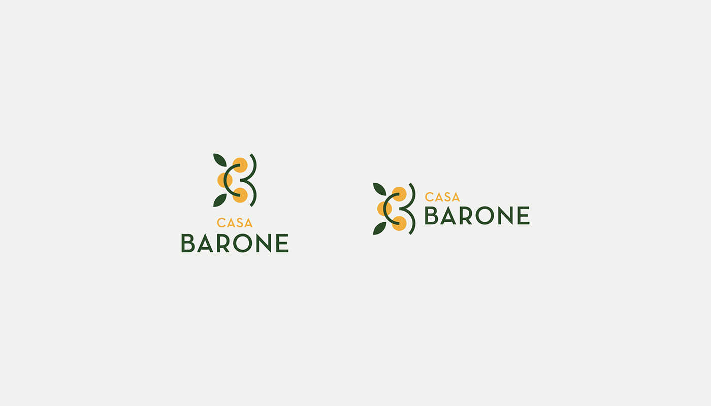 agricolture casa barone farm company logo Logo Design NAPOLI organic RESTYLING rosa tedesco salerno