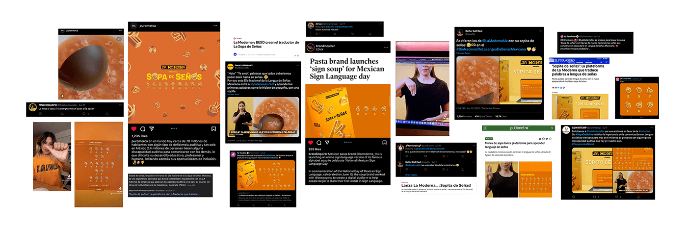 lenguadeseñasmexicana ads ArtDirection inclusion Pasta ux Webdesign