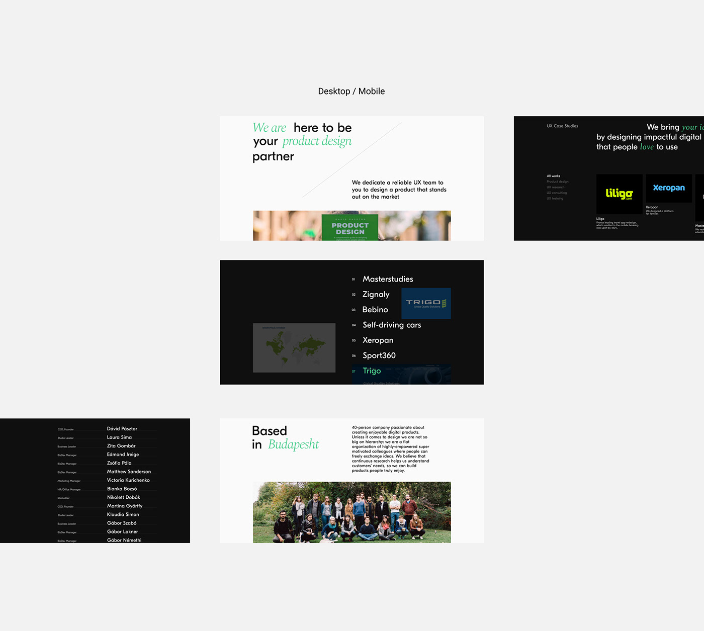 minimal corporate Website visual identity visual design UI/UX Web Design  studio portfolio user interface
