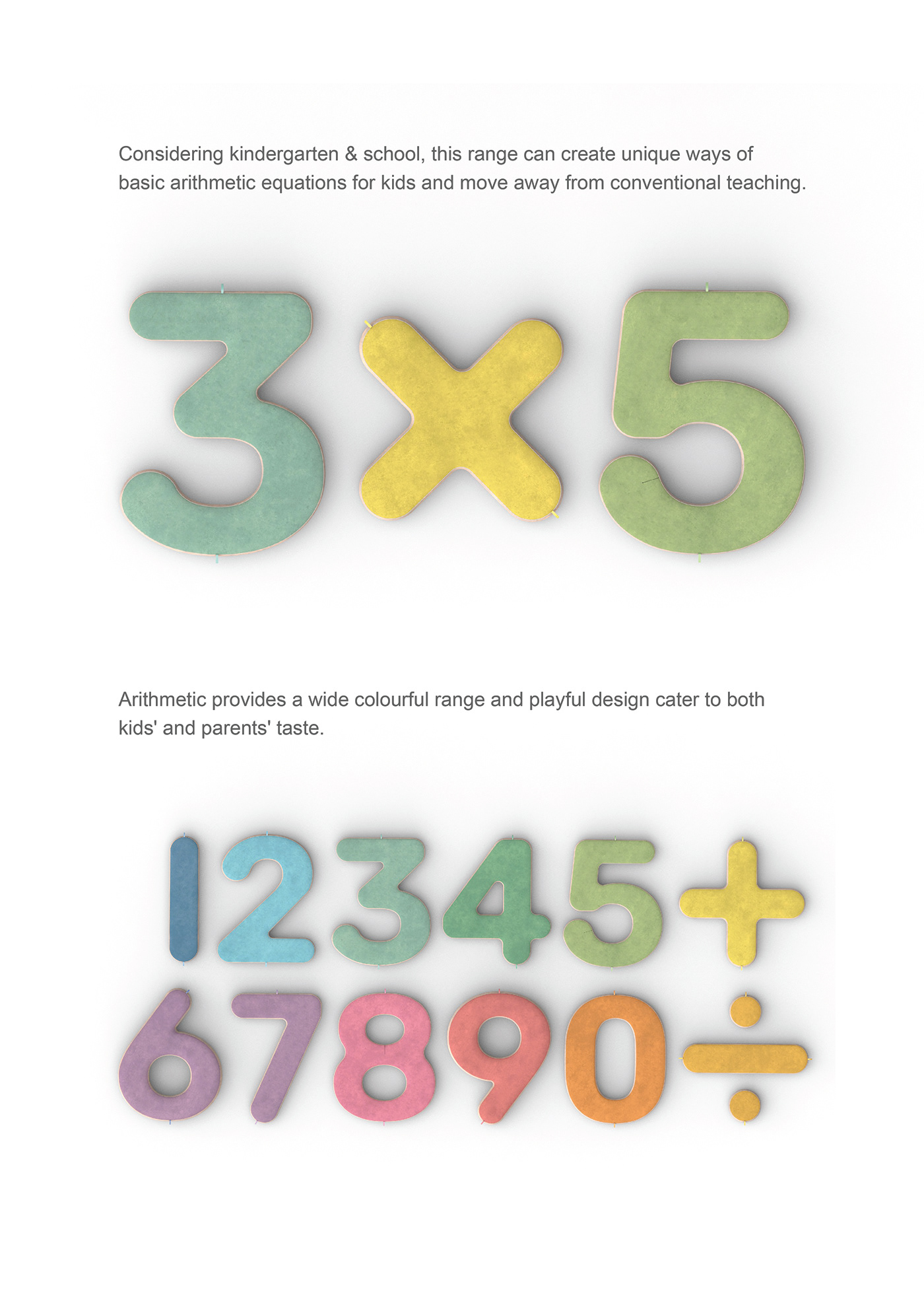 industrial design  product design  kids Fun mathematics