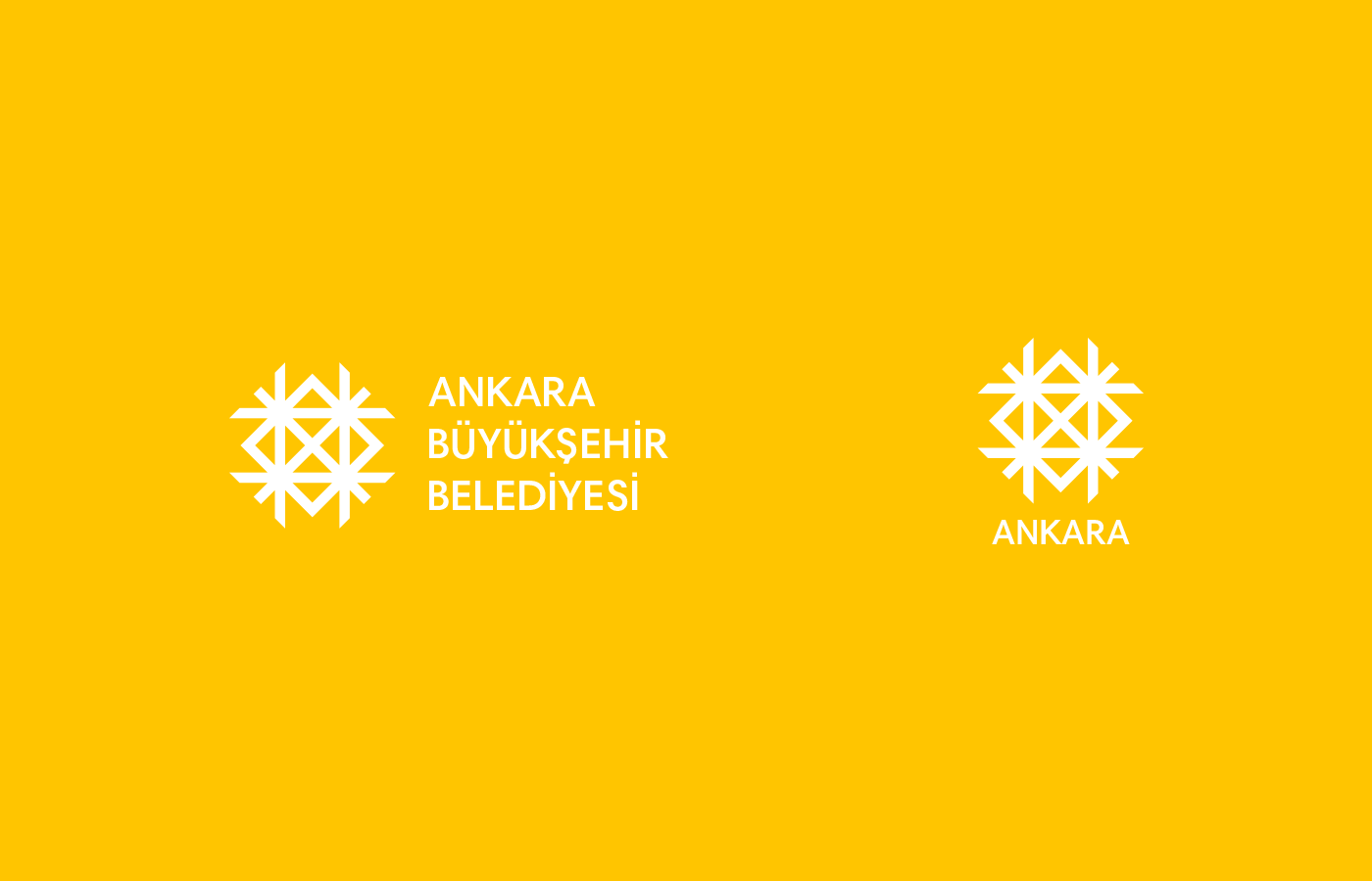 Turkey ankara municipality redesign rebranding logo minimal orange brand design