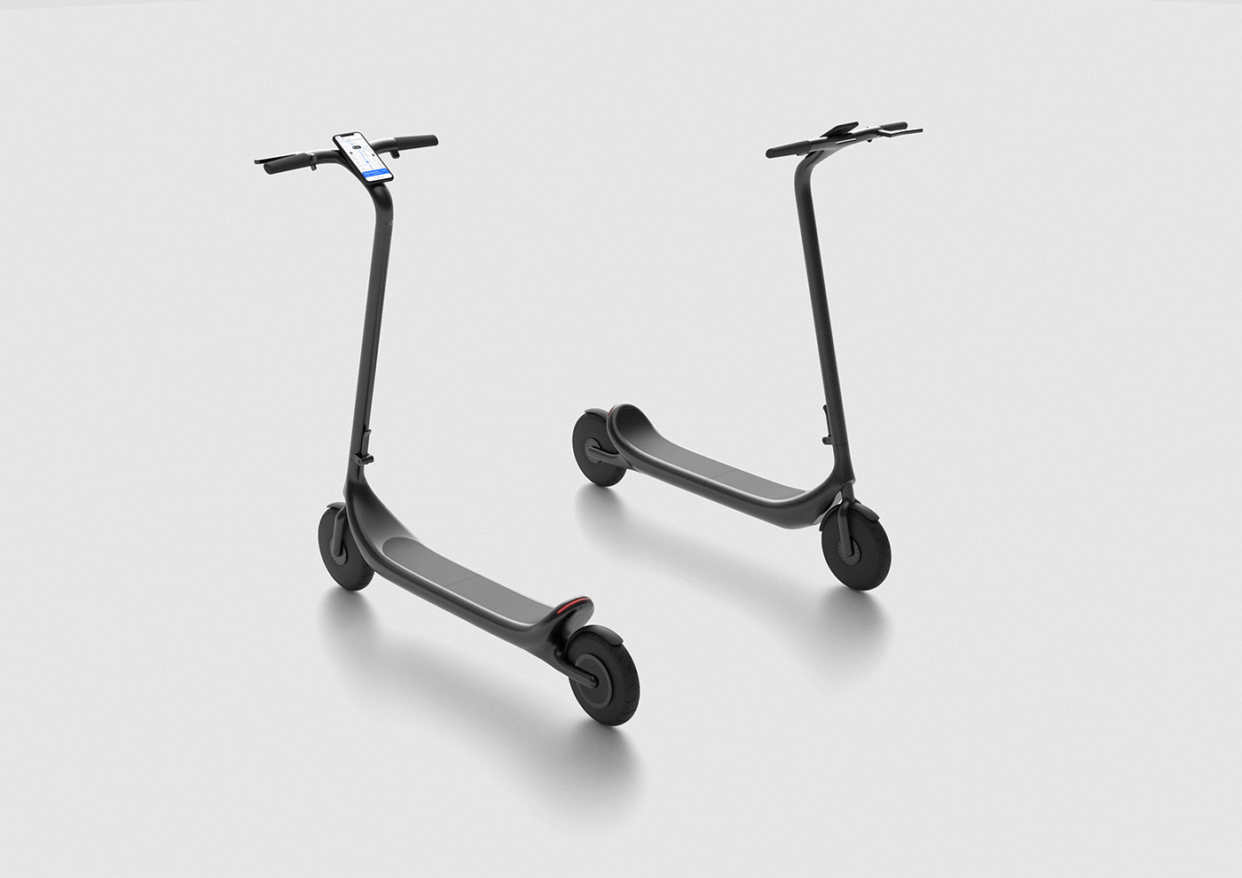 Escooter industrial design  mobility transportation UI ux