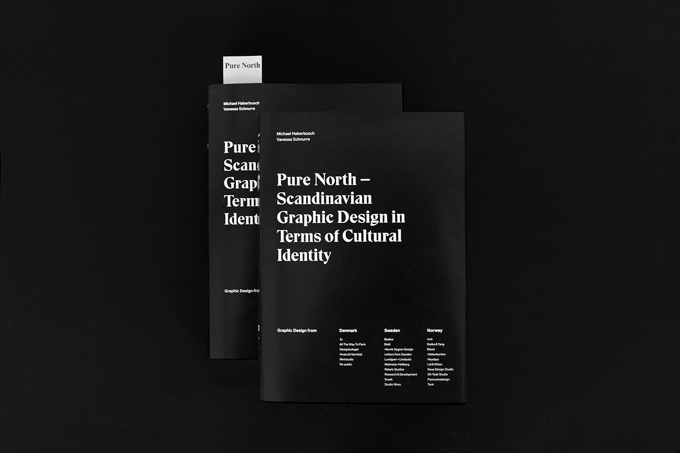 Scandinavia black and white denmark Sweden norway european design award conference book design design research Das Eine Designstudio