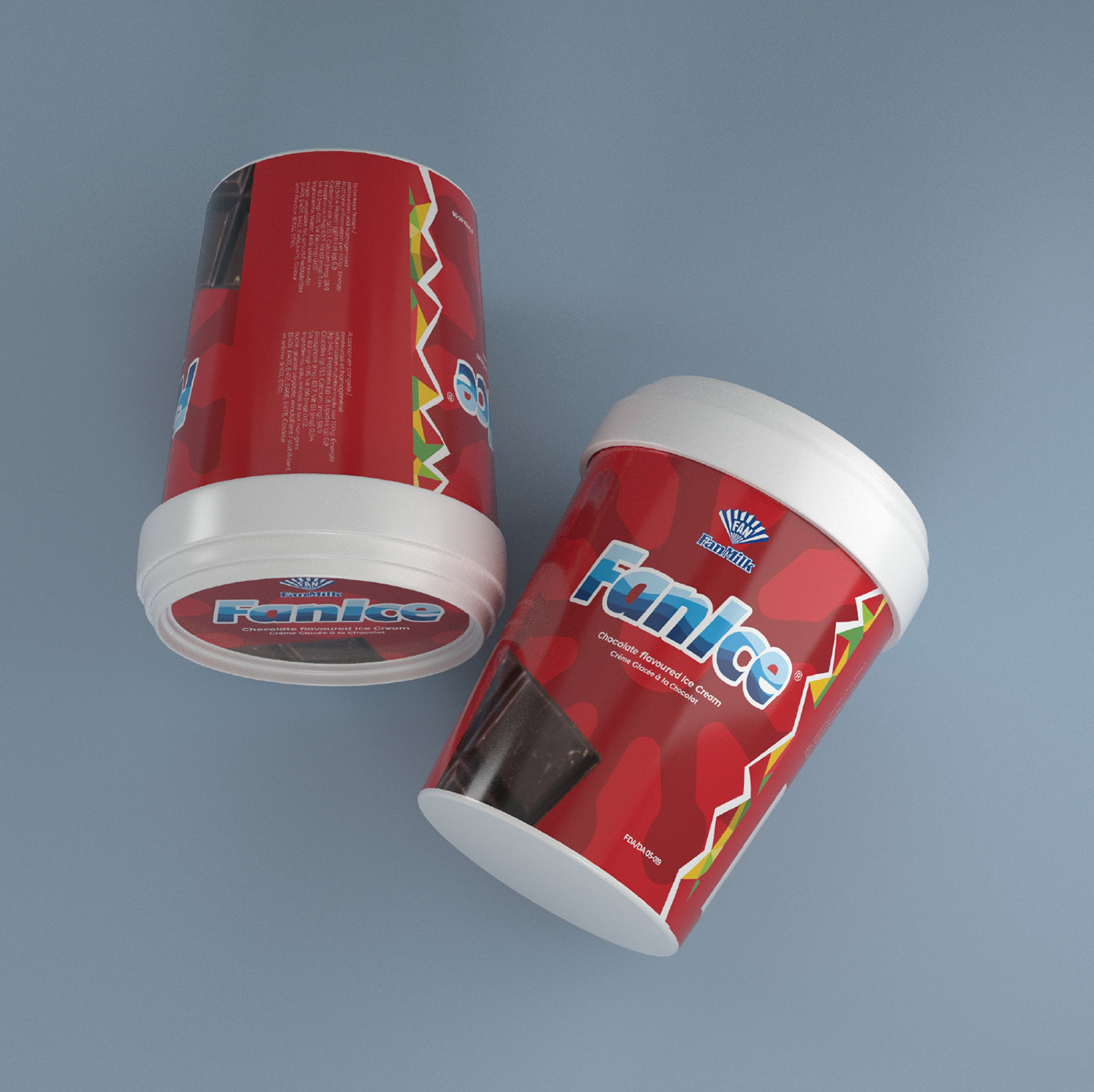3D 3dart cinema 4d Designbeegh ice ice cream kobi creative maxon modeling product visualization
