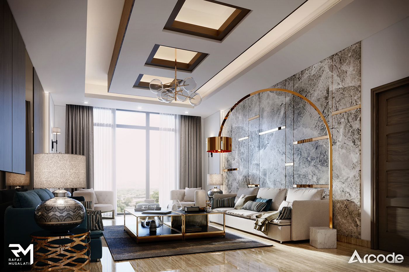 dubai UAE 3dsmax coronarenderer corona interiordesign Interior architecture modern design