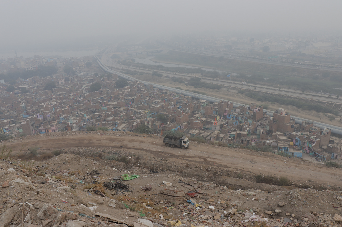 Delhi digital photography  landfill lightroom Photography  pollution