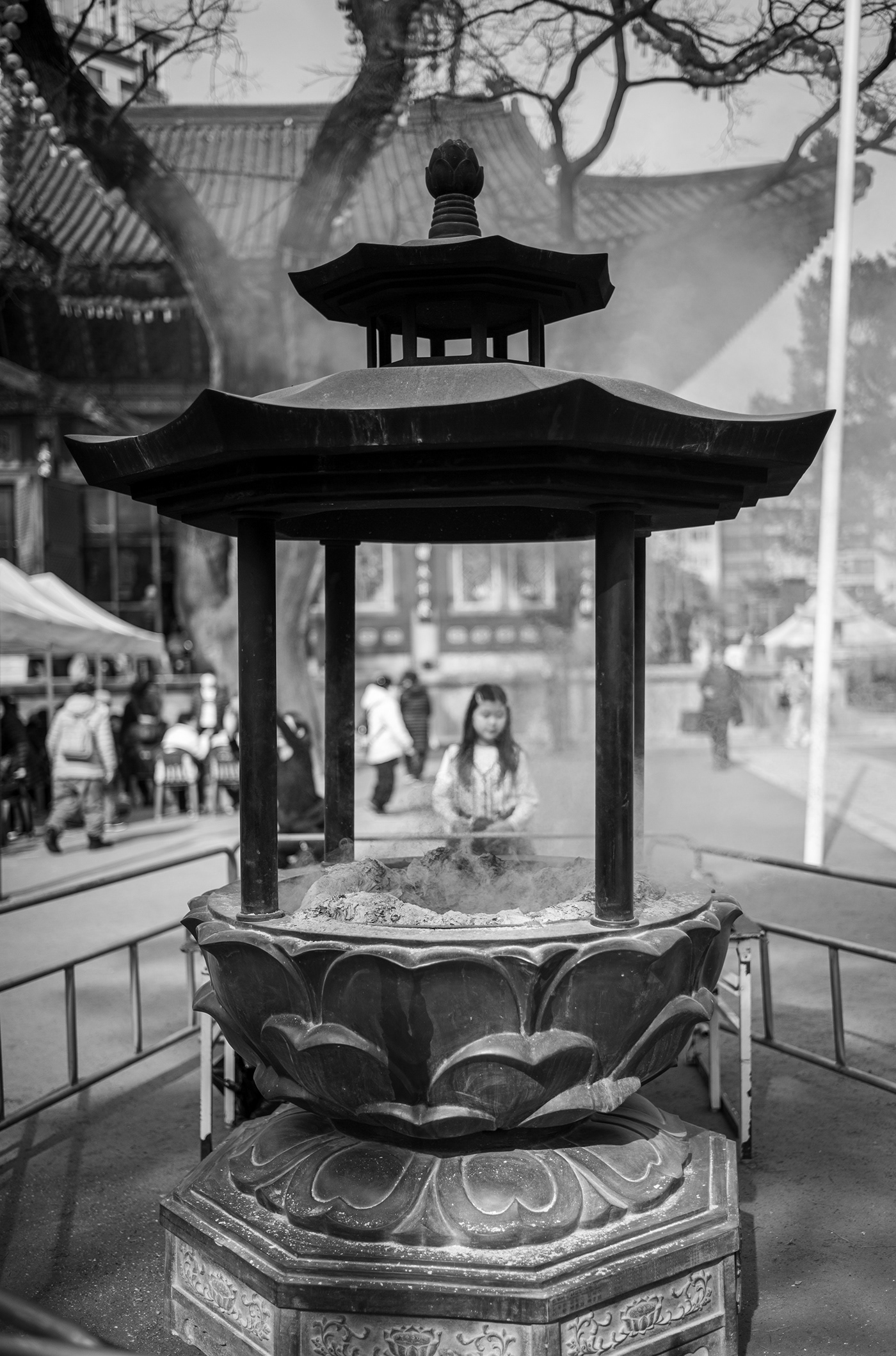 incense burner buddhism temple wishes