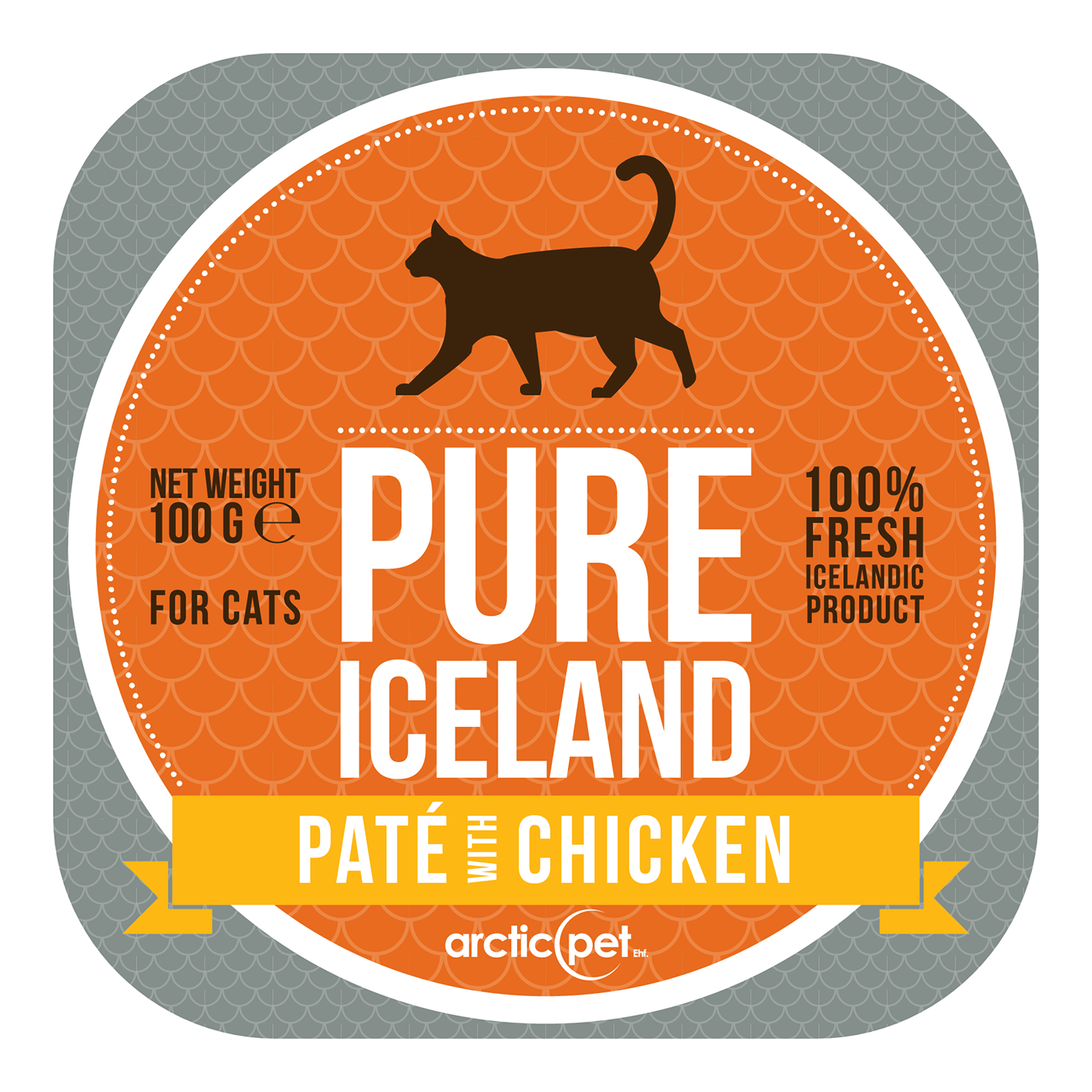 iceland pet food Cat dog branding  identity Label