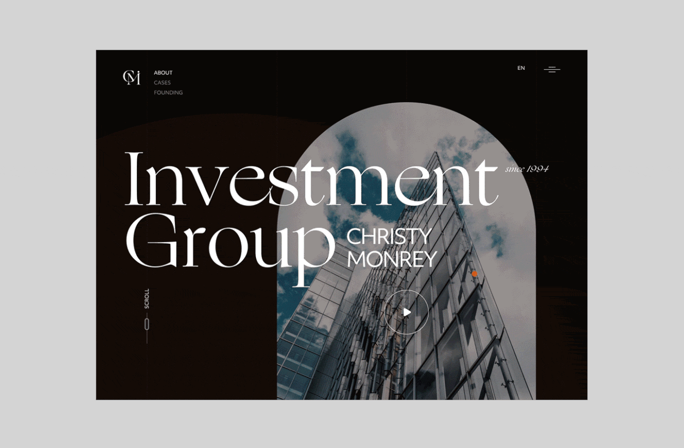 animation  business design Investment logo UI ux Website