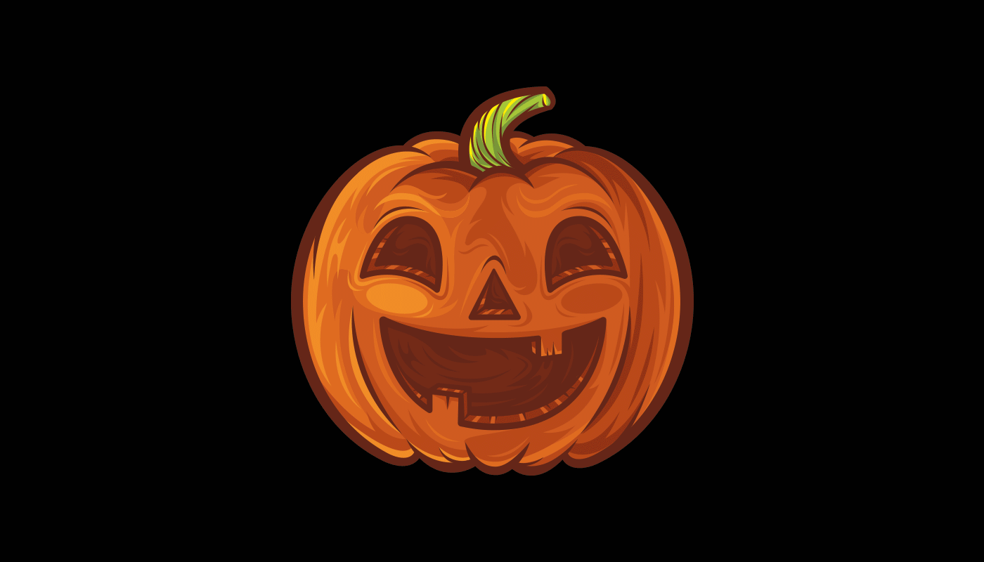 Halloween pumpkin Trick or Treats sweets & treats lollipop donut Jack'olantern stickers halloween stickers junk food
