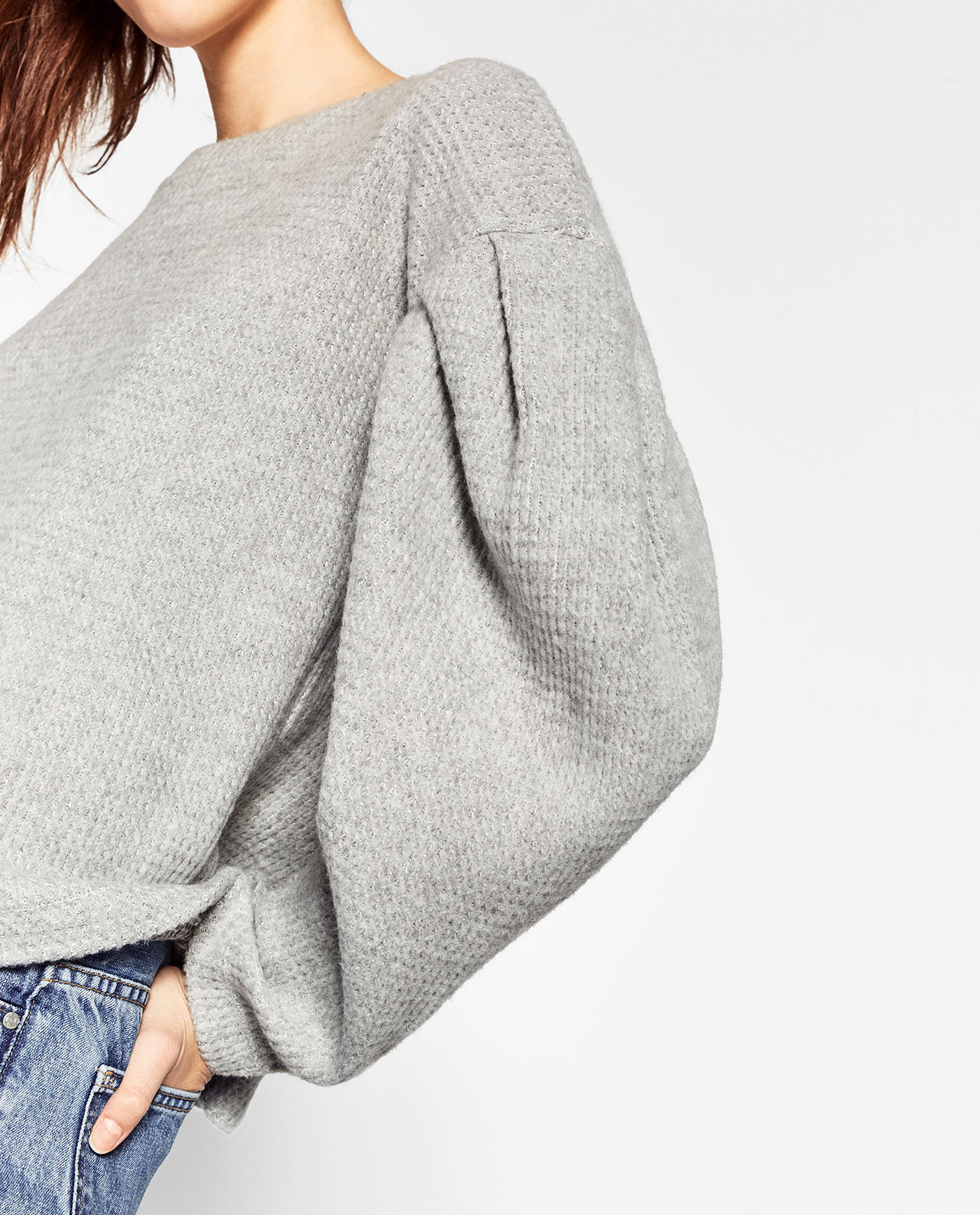sweater grey soft touch