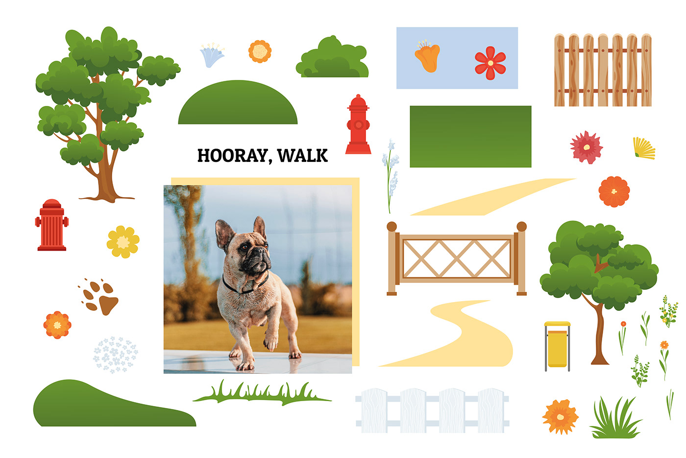 cartoon digital illustration adobe illustrator dog illustration Pet Portrait animal dog puppy Quotes Poster Design